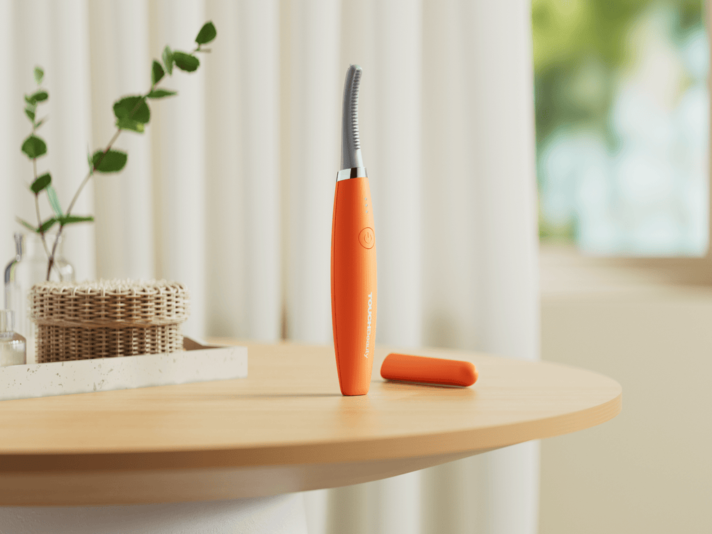 Akıllı Isı Sensörlü Silikon Kirpik Kıvırıcı Elektrikli, Güvenli Isı Kontrolü, Doğal & Kalıcı Kıvrım Etkisi - TouchBeauty