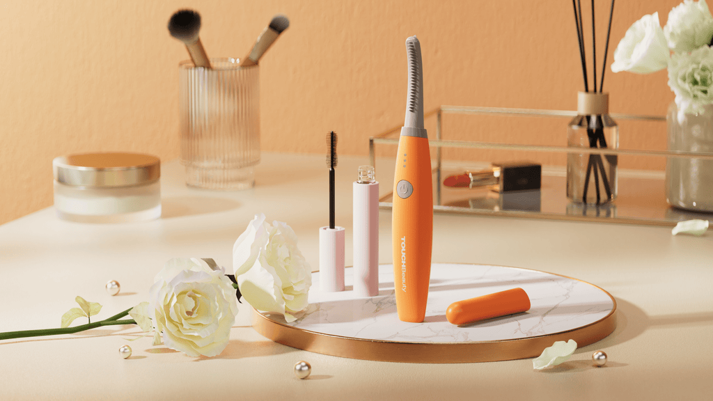 Akıllı Isı Sensörlü Silikon Kirpik Kıvırıcı Elektrikli, Güvenli Isı Kontrolü, Doğal & Kalıcı Kıvrım Etkisi - TouchBeauty