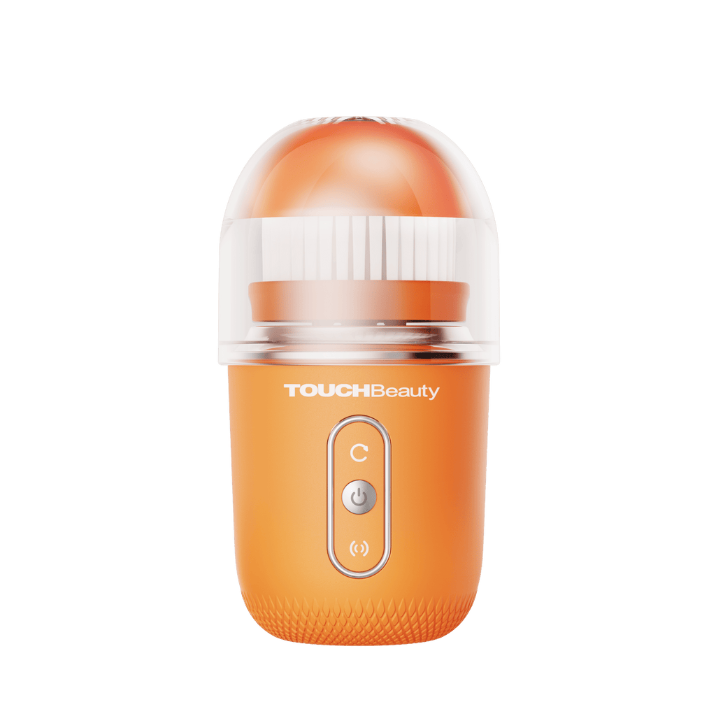 Koruyucu kapaklı TouchBeauty Aqua sonic yüz temizleme cihazı günlük cilt temizliği için