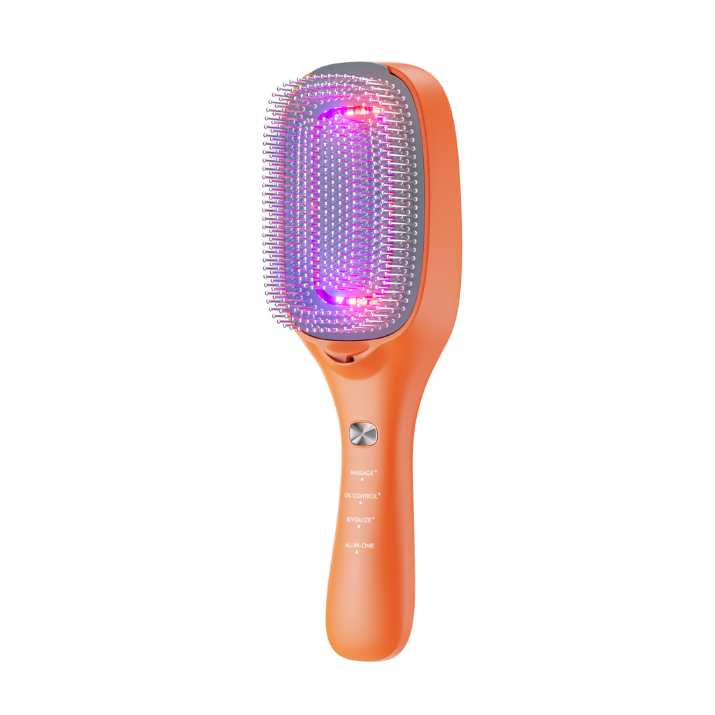 TouchBeauty lazer ışıklı saç bakım tarağının silikon uçları ve bakım başlığı