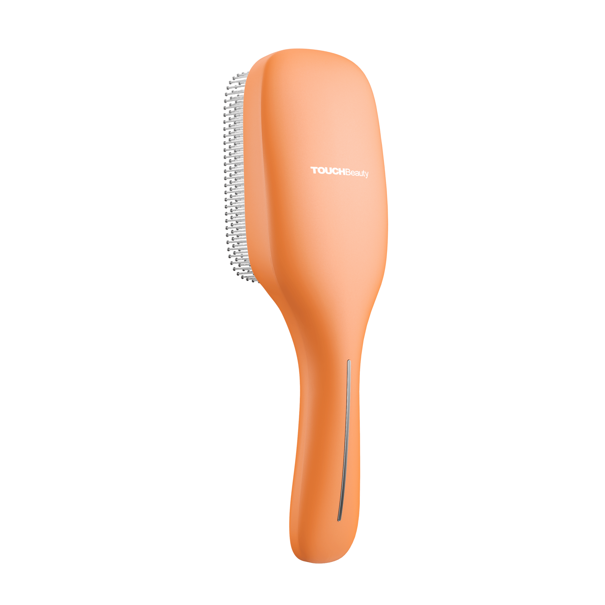 TouchBeauty saç bakım tarağının ergonomik sap tasarımı ve arka görünümü