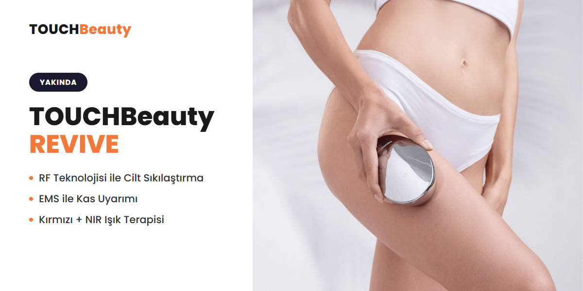 TOUCHBeauty™ REVIVE Vücut Sıkılaştırma ve Şekillendirme Cihazı – RF + EMS + Işık Terapisi - TouchBeauty